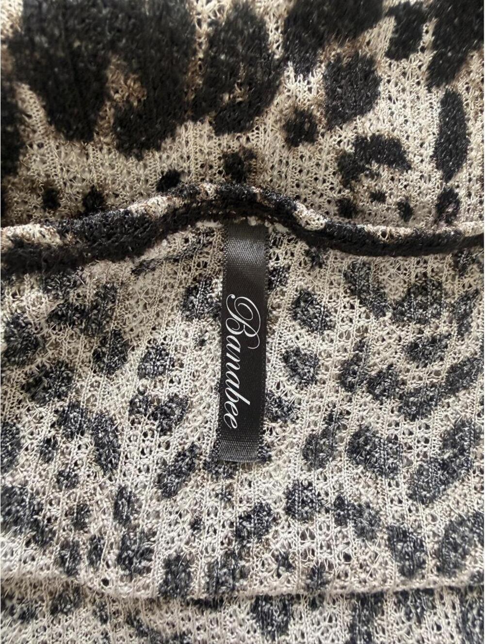 Banabee Leopard Print Halter Top | Y2K 2000s Tie Neck - Picture 3 of 3